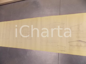 Documento originale, autentico 1940 ca MONTALDO TORINESE Progetto lavori azienda agricola Giusto VIDOTTO 1