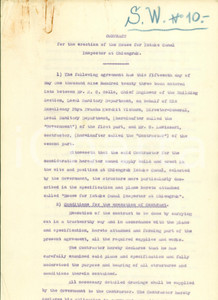 Documento originale, autentico 1923 BANGKOK THAILAND Costruzione casa Ispettore Canali a CHIENGRAK Contratto 1