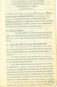 Documento originale, autentico 1928 BANGKOK THAILAND Costruzione struttura superiore TROCADERO HOTEL Contratto 1