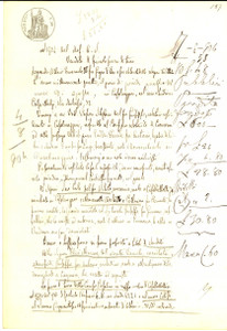 Documento originale, autentico 1904 CASALBELLOTTO CR Carlo SAVI vende a Mercura FLISI campo CASALINO 1