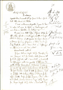 Documento originale, autentico 1904 RONCADELLO Quietanza Fabbriceria chiesa parrocchiale a eredi CAVALCA 1