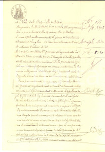 Documento originale, autentico 1908 CREMONA Contratto mutuo tra Apollonio Angelo MORANDI e Mario CERIALI 1
