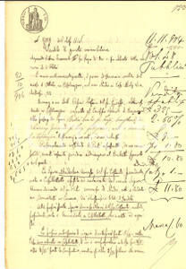 Documento originale, autentico 1904 CASALBELLOTTO Maddalena ANVERSA cede quota immobiliare alla sorella Maria 1