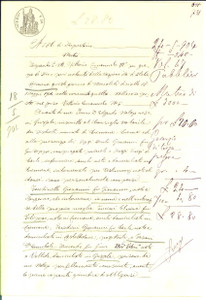 Documento originale, autentico 1904 GUSSOLA CR Prestito di Giovanni FACCHINETTI ad Annibale Riccardo FASANI 1
