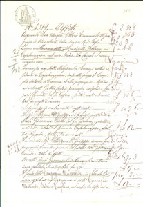 Documento originale, autentico 1908 SOLAROLO RAINERIO Giuseppe PELLIZZONI affitta fondo a Giovanni NICOLI 1