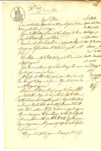 Documento originale, autentico 1869 GUSSOLA CR Quietanza Giulio STEFANINI a Natale CERIOLI per saldo 1