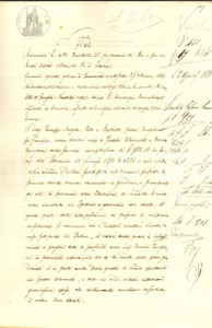 Documento originale, autentico 1881 LEVATA / GRONTARDO Fratelli TONGHINI vendono casa alla sorella Teresa 1