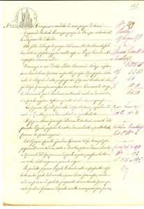 Documento originale, autentico 1878 QUATTRO CASE CR Colomba PEZZALI vende terra a Giovanni CAVALLIZECCHINI 1