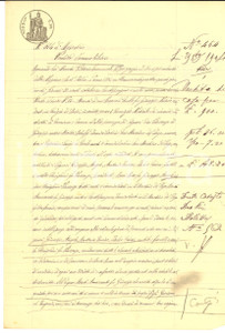 Documento originale, autentico 1904 SAN MARTINO DEL LAGO Fratelli STRINGHINI vendono casa ad Amaranto REATI 1