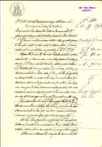 Documento originale, autentico 1903 GRONTARDO CR Fratelli RUGGERI vendono casa colonica e campo BREDINA 1