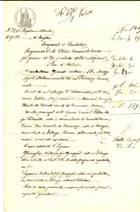Documento originale, autentico 1903 POLENGO CR Antonio GHINAGLIA vende due case a Colomba SIGNORINI 1