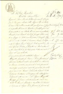 Documento originale, autentico 1907 SCANDOLARA RAVARA Giuseppe MAZZOTTI vende casa con orto a Giovanni PARISI 1