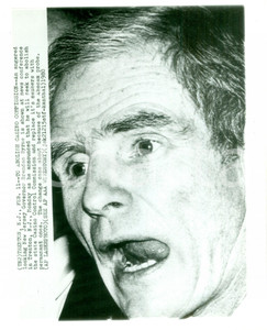 Fotografia d epoca originale 1980 TRENTON USA Governatore Brendan BYRNE abolizione Commissione Casinò Foto 1