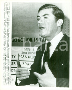 Fotografia d epoca originale 1980 NEW YORK CITY USA Manifestazioni contro licenziamenti in polizia Foto 1