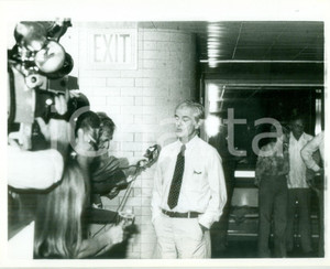 Fotografia d epoca originale 1979 NEW YORK USA Orville SCHELL intervistato su Alexander GODUNOV Fotografia 1