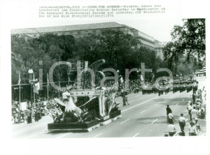 Fotografia d epoca originale 1976 WASHINGTON Parata per il secondo centenario della Rivoluzione Fotografia 1