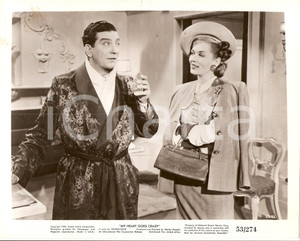 Fotografia d epoca originale 1946 LONDON TOWN Syd FIELD in vestaglia Greta GYNT Regia di Wesley RUGGLES Foto 1