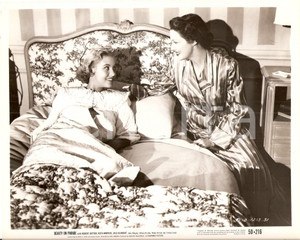 Fotografia d epoca originale 1950 BEAUTY ON PARADE Risveglio per Lola ALBRIGHT Ruth WARRICK Foto 25x20 cm 1