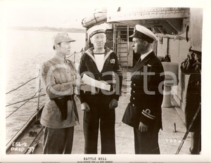 Fotografia d epoca originale 1957 BATTLE HELL William HARTNELL Keye LUKE James KENNY Michael ANDERSON Foto 1