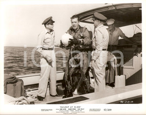 Fotografia d epoca originale 1957 BAILOUT AT 43000 John PAYNE salvato da MARINA MILITARE Francis D. LYON Foto 1