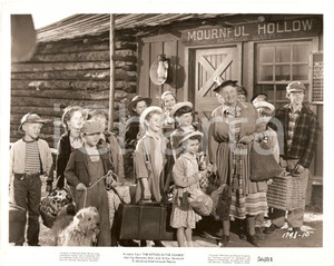 Fotografia d epoca originale 1956 KETTLES IN THE OZARKS Marjorie MAIN con orfani Regia Charles LAMONT Foto 1