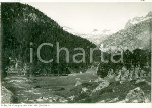 Fotografia d epoca originale 1960 ca CAUTERETS F Dal Pont D ESPAGNE al Lac DE GAUBE Fotografia seriale 1