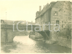 Fotografia d epoca originale 1945 ca VICHY F Scorcio della città Savon LE CHAT Vichy Célestins Fotografia 1