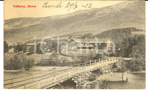Cartolina originale da collezione 1912 TOFTEMO/ DOVRE NORGE  Veduta panoramica Cartolina postale FP VG 1