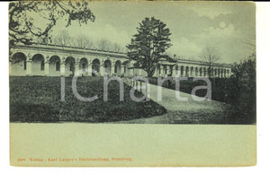 Cartolina originale da collezione 1900 ca STERNBERK ? CZ Veduta di un parco Cartolina postale VINTAGE 1