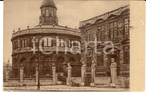 Cartolina originale da collezione 1912 OXFORD UK Sheldonian Theatre Cartolina postale VINTAGE 1