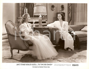 Fotografia d epoca originale 1940 NO TIME FOR COMEDY Genevieve TOBIN Rosalind RUSSELL Foto 25 x 20 cm 1