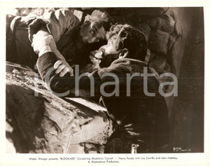 Fotografia d epoca originale 1938 BLOCKADE Evasione di carcerati Regia di William DIETERLE Foto 1