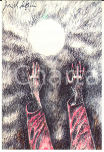 Cartolina originale da collezione 27/1983 Cartolina Pericle FAZZINI XX Congresso Eucaristico Edizione numerata 122 1