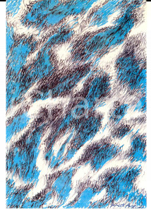 Cartolina originale da collezione 23/1983 Cartolina bozzetto Pericle FAZZINI Galileo Edizione numerata nÂ°0026 1