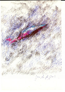 Cartolina originale da collezione 17/1983 Cartolina Pericle FAZZINI Costruzioni aeronautiche Ed. numerata 0026 1