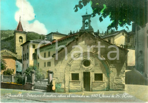 Cartolina originale da collezione 1962 FIUMALBO Stazione climatica estiva invernale Chiesa SAN ROCCO Cartolina FG 1