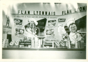 Fotografia d epoca originale 1955 PARIS Padiglione del FLAN LYONNAIS a Fiera Arts MÃ©nagers Fotografia 1