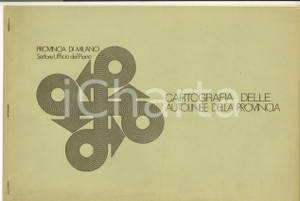 Libro, pubblicazione d epoca 1982 PROVINCIA DI MILANO Cartografia autolinee Pubblicazione ILLUSTRATA pp. 12 1