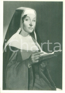 Cartolina originale da collezione 1942 I PROMESSI SPOSI Evi MALTAGLIATI Monaca di MONZA Cartolina FILM LUX FG NV 1