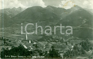 Cartolina originale da collezione 1953 VARENA TN Panorama della Val di FIEMME verso CAVALESE Cartolina FP VG 1