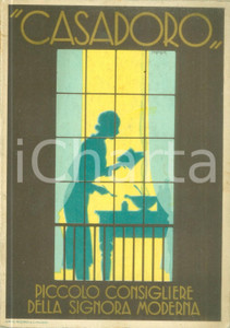 Libro, pubblicazione d epoca 1933 CASADORO Piccolo consigliere della signora moderna Omaggio LIEBIG 1