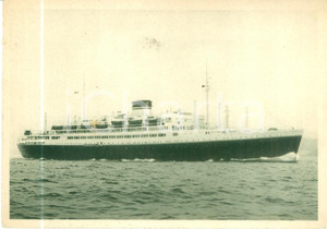 Cartolina originale da collezione 1934 TRIESTE COSULICH LINE Motonave OCEANIA Mediterraneo Cartolina FG NV 1