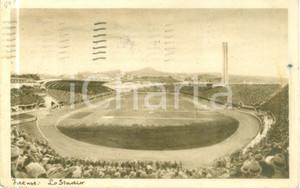 Cartolina originale da collezione 1934 FIRENZE Folla riunita allo Stadio Cartolina FP VG 1