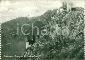 Cartolina originale da collezione 1964 SOMASCA LC Il Santuario di SAN GEROLAMO Cartolina FG VG 1