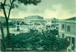 Cartolina originale da collezione 1956 CATTOLICA RN Piazzale Grande Albergo KURSAALCartolina FG VG 1