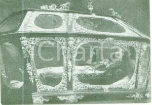 Cartolina originale da collezione 1940 ca BACENO VB Urna di Santa Vittoria alla Chiesa parrocchiale Cartolina FG 1