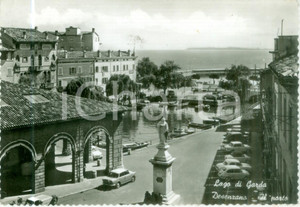 Cartolina originale da collezione 1966 DESENZANO DEL GARDA BS Panorama del porto Cartolina FG VG 1