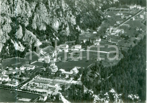 Cartolina originale da collezione 1963 PIAZZATORRE BG Panorama del paese in Alta Valle BREMBANA Cartolina FG VG 1