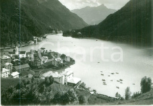 Cartolina originale da collezione 1960 ca ALLEGHE BL Panorama verso il MASARÃˆ Cartolina FG VG 1