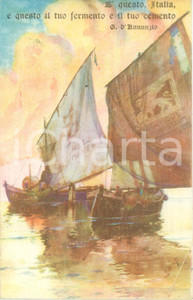 Cartolina originale da collezione 1916 WW1 PROPAGANDA DI GUERRA Prestito al 5% Credito Italiano Cartolina FP NV 1